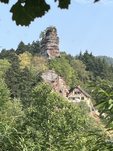 Wir sehen unser nächstes Ziel: Château 